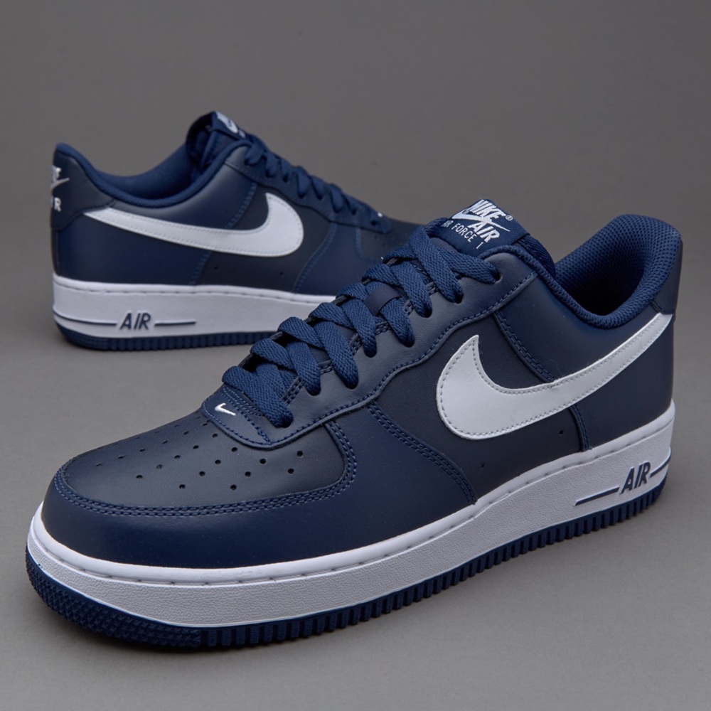 Nike Air Force 1 ‘07 AN20 Midnight Blue/white NWT